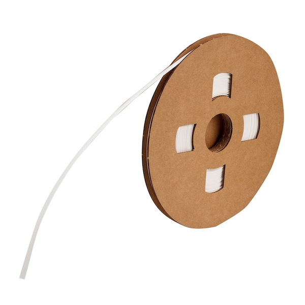 PermaSleeve Heat Shrink Wire and Cable Continuous Labels for 3in Core Printers - 1/8in Dia White